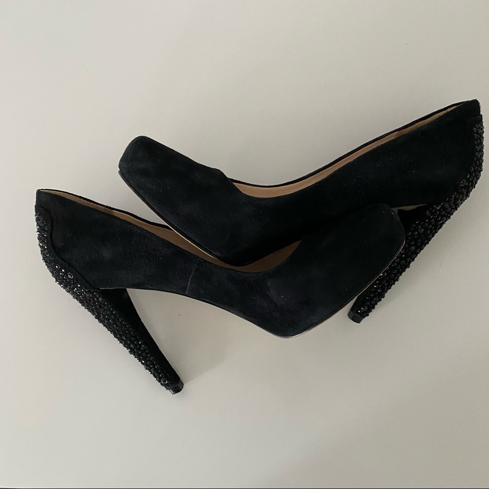 Black Heels with sparkle